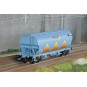 LSM_30593-LS Models 30593 Tagnpps hopper wagons, light blue, new Millet logo