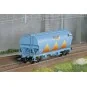 LS Models 30593 Tagnpps hopper wagons, light blue, new Millet logo LSM_30593-LS Models 30593 Tagnpps hopper wagons, light blue, new Millet logo