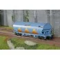 LS Models 30593 Tagnpps hopper wagons, light blue, new Millet logo LSM_30593-LS Models 30593 Tagnpps hopper wagons, light blue, new Millet logo
