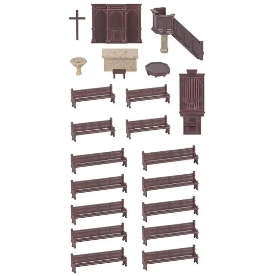 Faller_180346-copy of Faller 180347 Maquette, Set d'aménagement de ville