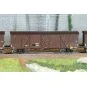 WB-910-Ree Modeles WB910 Set de 3 wagons TP Couvert pour Primeurs, 4 portes, SNCF, ep.IIIa