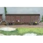 WB-910-Ree Modeles WB910 Set of 3 Covered Public Works Wagons for Fruits and Vegetables, 4 Doors, SNCF, Era IIIa