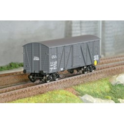 Ree Modeles WB914 Wagon TP Couvert, 2 portes, Gris, USA, ep.II Ree Modeles WB-914 - 1