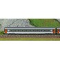 PIKO_94506-Piko 94506 Set of 2 Corail coaches, 2nd class B11u/B6Du, "noodle" logo, SNCF, N - 1/160