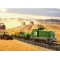 Marklin_29653-Marklin 29653 Farm Starter Set with Diesel Locomotive - Start up