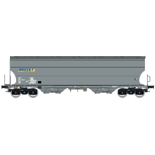 LSM_30594-Ls Models 30594 Tagnpps hopper wagons, grey, Millet