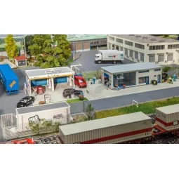 Faller 191829 Model Kit, Car Wash Station - Faller_191829