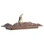 Faller 180693 Maquette, Ouvrier du bâtiment avec compresseur Faller Faller_180693 - 2 Faller_180693-Maquette, Ouvrier du bâtiment avec compresseur - Faller 180693
