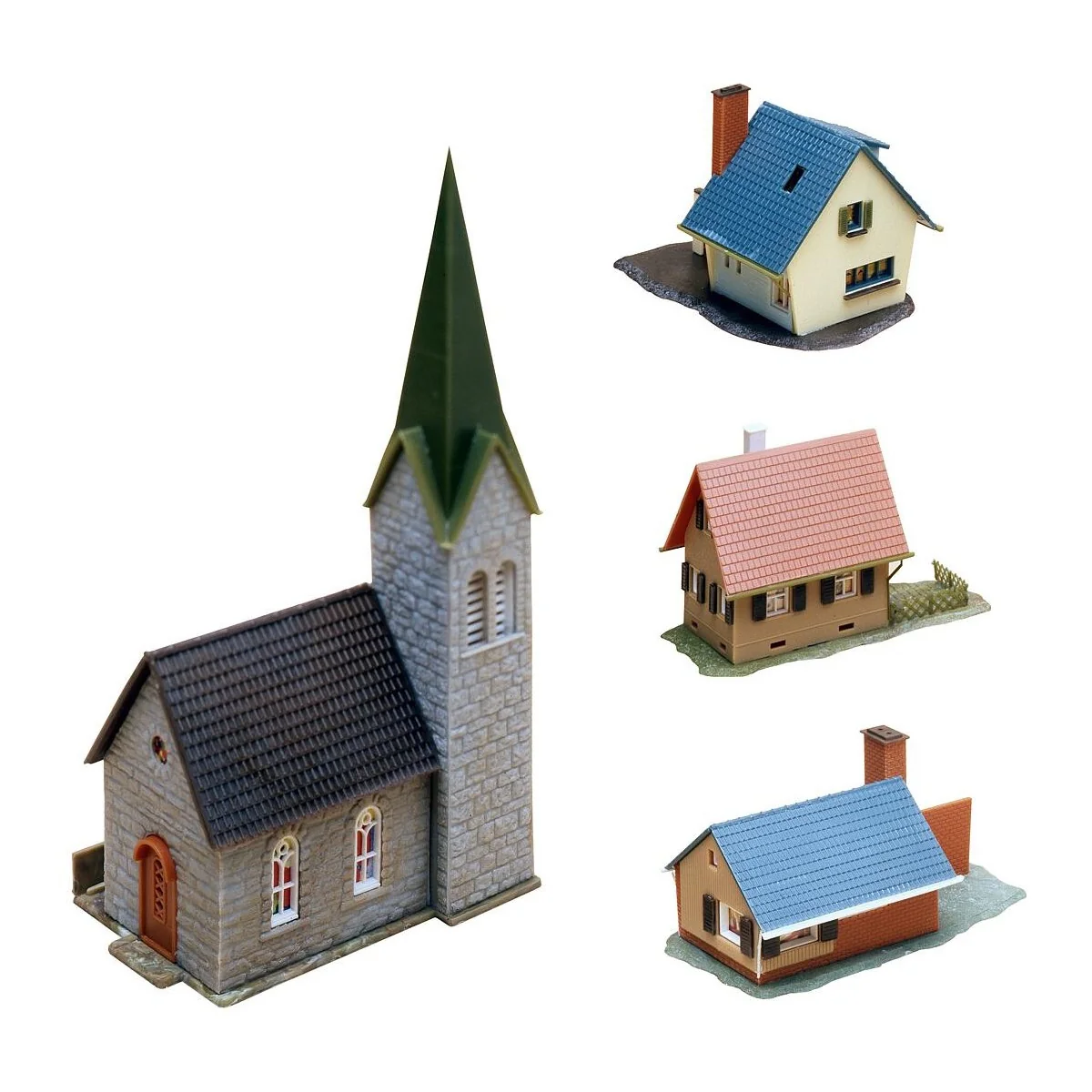 Faller 232220 Model Kit, Village Set, N - 1/160 - Faller_232220