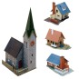 Faller_232220-Faller 232220 Model Kit, Village Set, N - 1/160