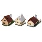 Faller_232221-Faller 232221 Model Kit, Set of 3 Detached Houses, N - 1/160