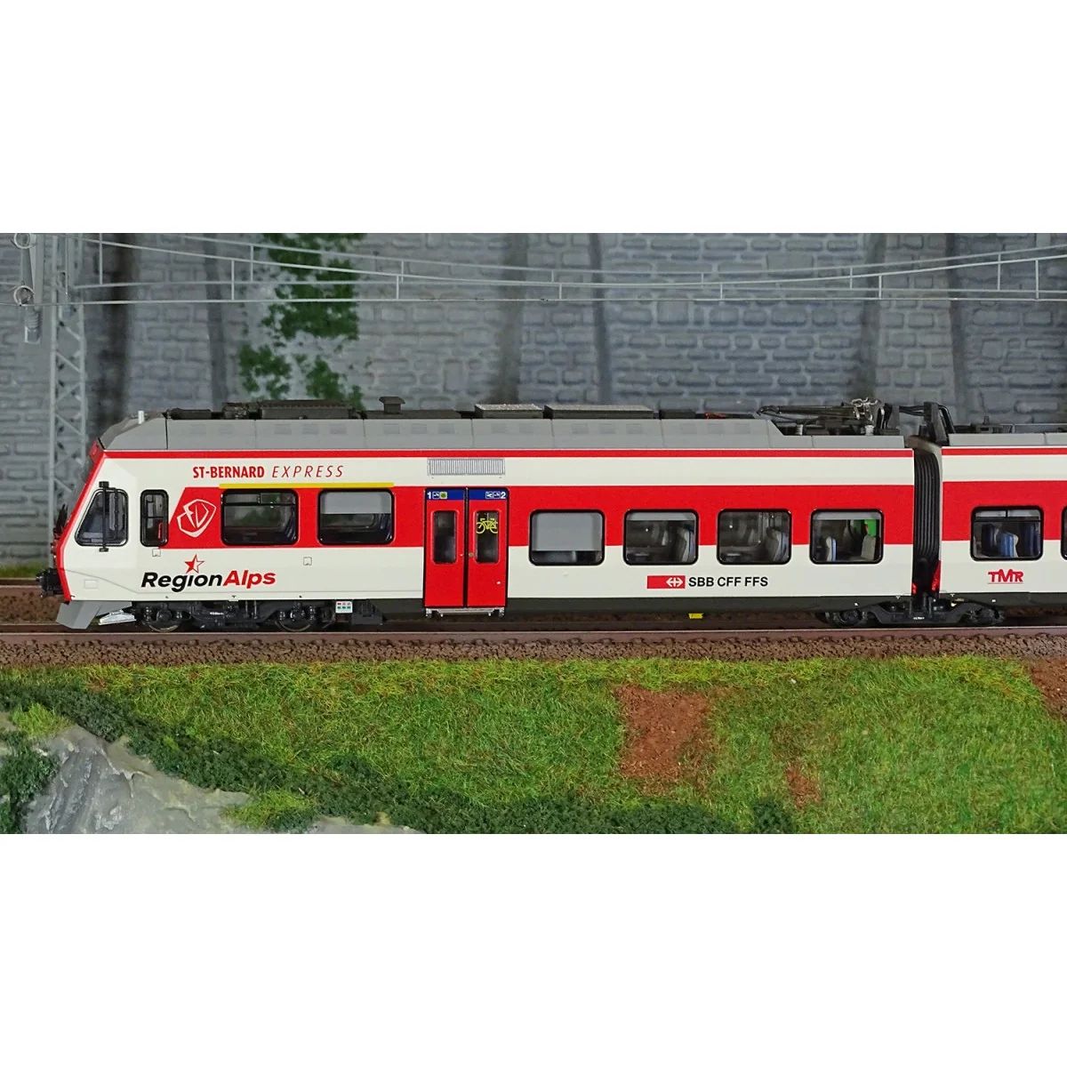 LS Models 17200DCS RA 39 3-car electric railcar, SBB, Alps/TMR Regi...