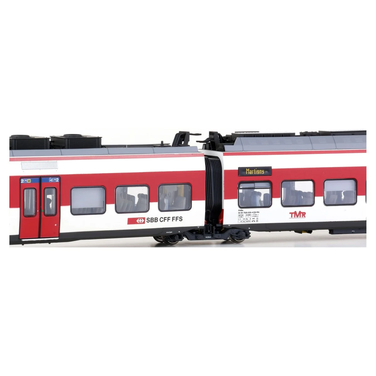 LS Models 17200DC RA 39 3-car electric railcar, SBB, Alps/TMR Regio...