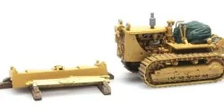 Artitec 487.801.55 Buldozer D7, Jaune, Chargement pour wagon Artitec Arti_487.801.55 - 1