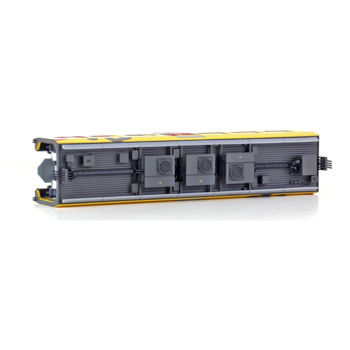 LS Models 17201DC RABE 525 Nina 3-car electric railcar, BLS, yellow...