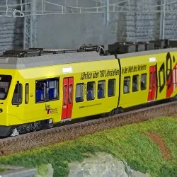 LS Models 17201DC Automotrice électrique 3 éléments RABE 525 Nina, BLS, jaune, Login Ls models Lsm_17201DC - 1