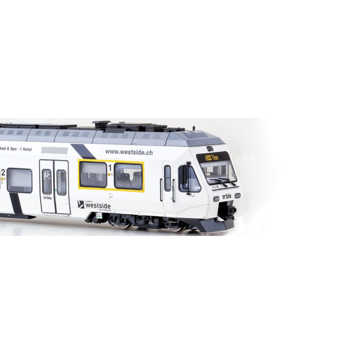 LS Models 17203DCS Automotrice électrique 3 éléments RABe 525, BLS / Westside, blanc, digital sonore Ls models Lsm_17203DCS - 8