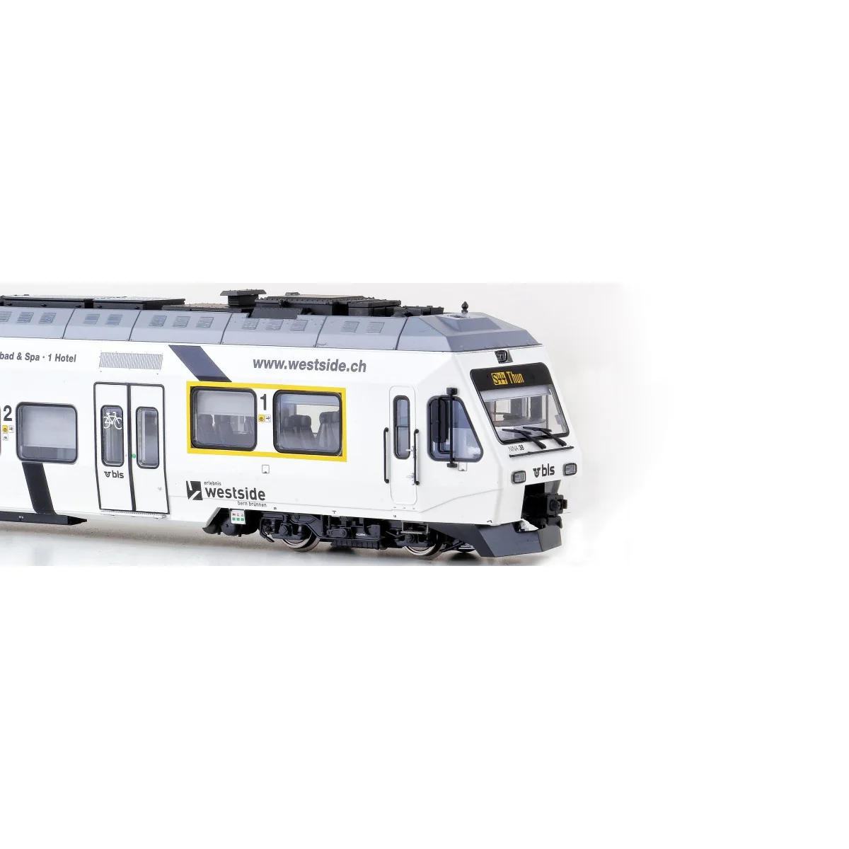 LS Models 17203DCS Automotrice électrique 3 éléments RABe 525, BLS / Westside, blanc, digital sonore Ls models Lsm_17203DCS - 8