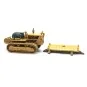 Arti_487.801.55-Artitec 487.801.55 D7 Bulldozer, Yellow, Wagon Load