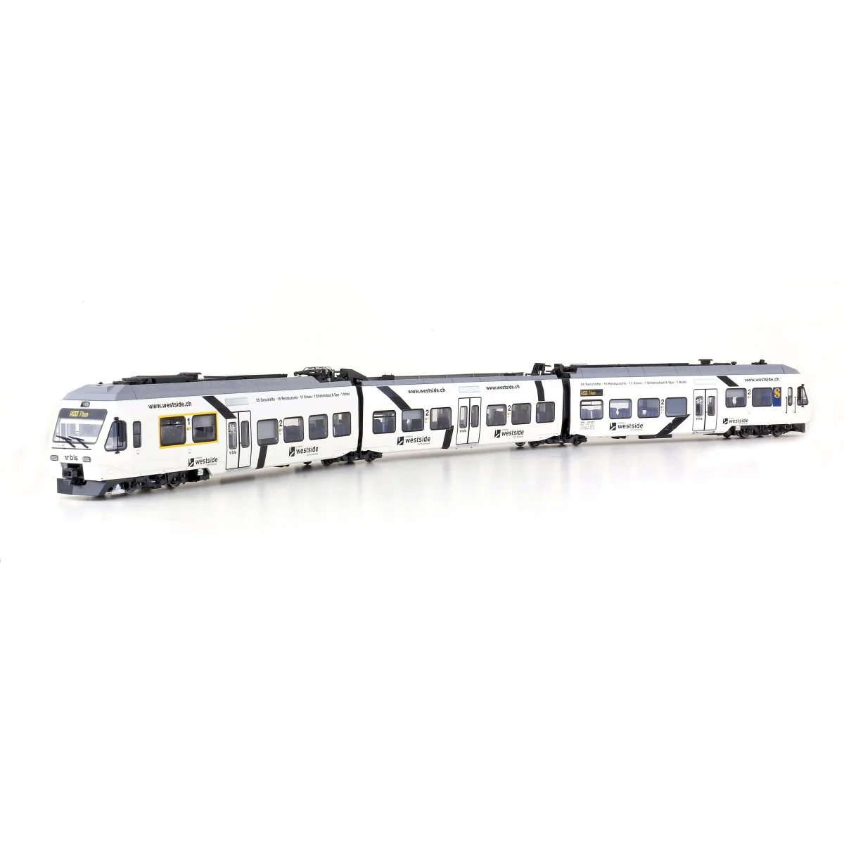 LS Models 17203DC 3-car electric railcar RABe 525, BLS / Westside, ...