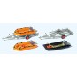 Preiser_17312-Preiser 17312 Inflatable Boats and Trailers