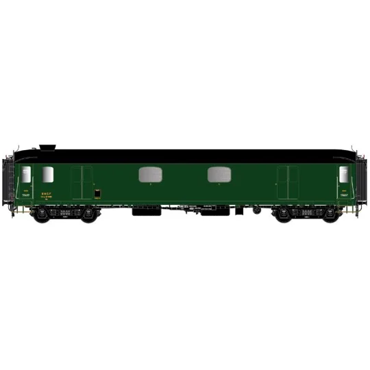 Lsm_31205-LS Models 31205 Dd4myi Van, SNCF, 130km/h, green, black chassis, black roof, lights