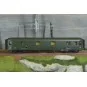Lsm_31205-Ls Models 31205 Fourgon Dd4myi, SNCF, 130km/h, vert, châssis noir, toit noir, éclairage