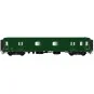 Lsm_31206-Ls Models 31206 Fourgon Dd4myi, SNCF, 140km/h, vert, châssis noir, toit vert, éclairage