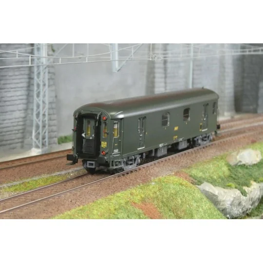 Lsm_31207-LS Models 31207 Dd4s Van, SNCF, 140km/h, green, grey chassis, green roof, lights