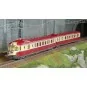 MB-257.S-Ree Modeles MB257.S Autorail RGP 1 X 2774, rouge TEE, SNCF, NOISY, digital sonore