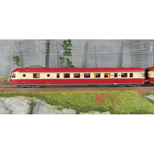 MB-258-Ree Modeles MB258 RGP 1 X 2779 Railcar, Red TEE, SNCF, LYON-VAISE