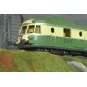 MB-259.S-Ree Modeles MB259.S Autorail RGP 1 X 2728, vert, avec cuisine, SNCF, NOISY, digital sonore