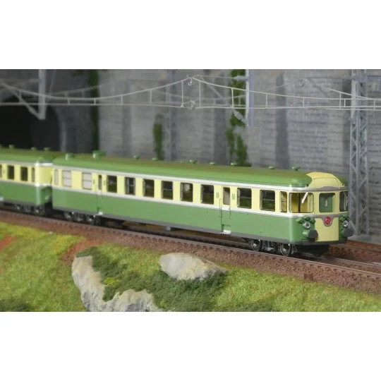 MB-259.S-Ree Modeles MB259.S RGP 1 X 2728 Railcar, green, with kitchen, SNCF, NOISY, digital sound