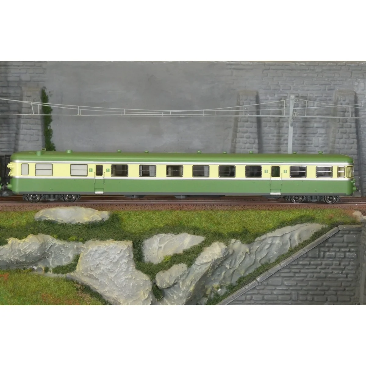 Ree Modeles MB259 Autorail RGP 1 X 2728, vert, avec cuisine, SNCF, NOISY Ree Modeles MB-259 - 3