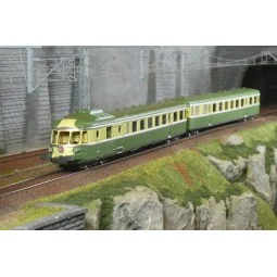 Ree Modeles MB260.S RGP 1 X 2737 Railcar, green, without kitchen, S...