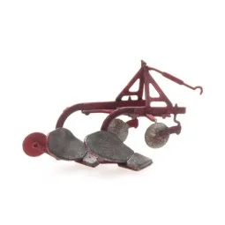 Artitec 387.279 Charrue rouge avec adaptateur pour tracteur Ford Artitec Arti_387.279 - 1