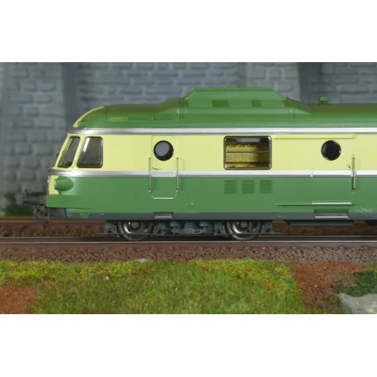 MB-260-Ree Modeles MB260 Autorail RGP 1 X 2737, vert, sans cuisine, SNCF, BATIGNOLLES
