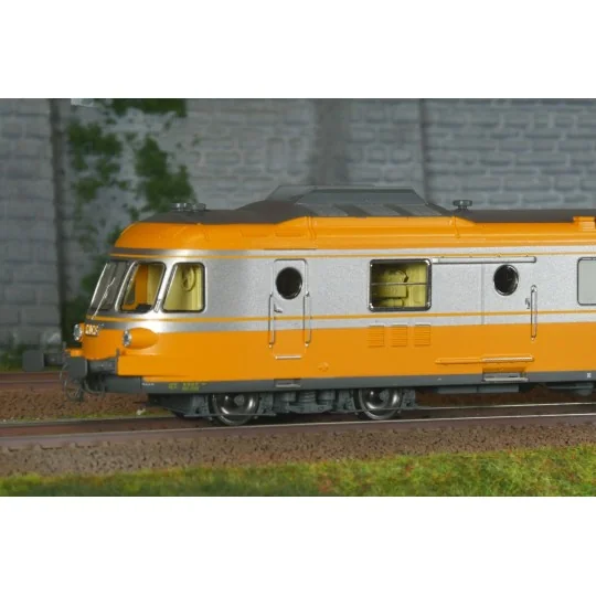 MB-261.S-Ree Modeles MB261.S RGP 1 X 2726 Railcar, aluminum orange, SNCF, METZ, digital sound