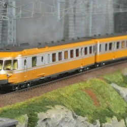 Ree Modeles MB261 Autorail RGP 1 X 2726, orange alu, SNCF, METZ Ree Modeles MB-261 - 1