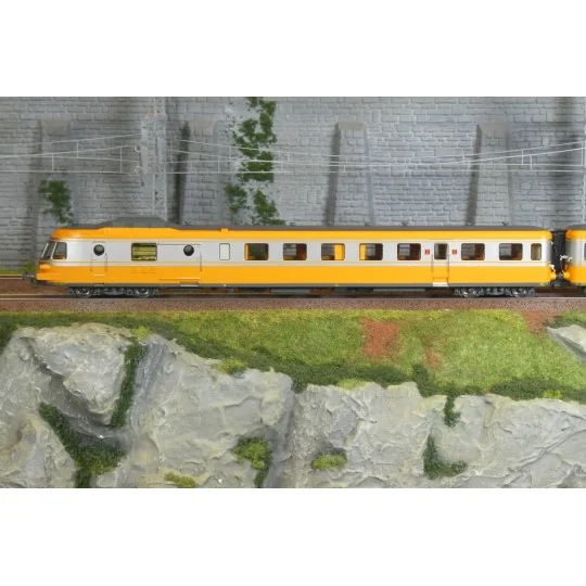 MB-261-Ree Modeles MB261 Autorail RGP 1 X 2726, orange alu, SNCF, METZ