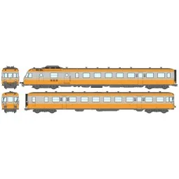 Ree Modeles MB262 Autorail RGP 1 X 2732, orange béton, SNCF, LYON-VAISE Ree Modeles MB-262 - 1