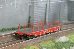 Marklin 48740 Wagon transport de charges lourdes Samms 710 CarMotion, DB AG Marklin Marklin_48740 - 1