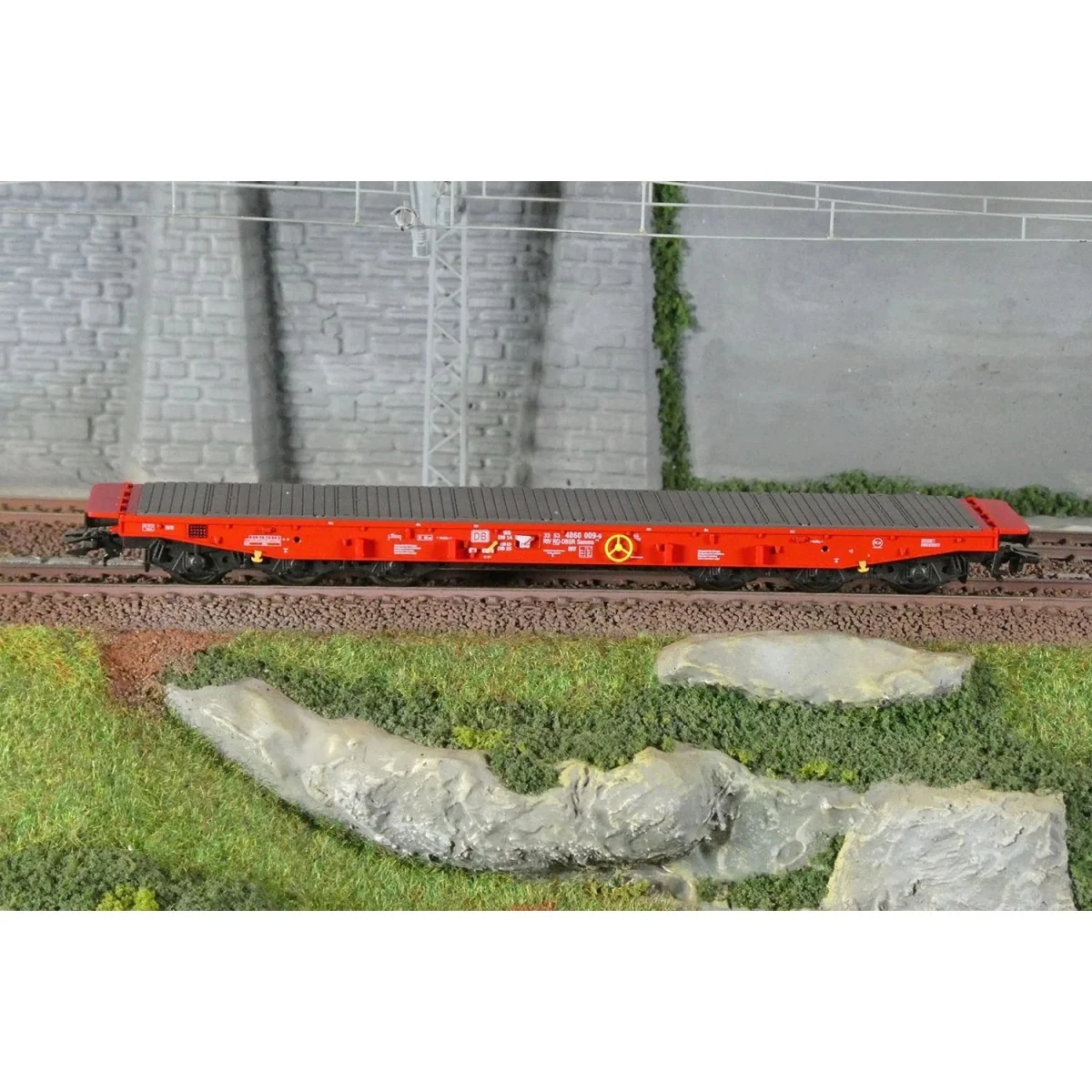 Marklin 48740 Heavy-duty transport wagon Samms 710 CarMotion, DB AG...