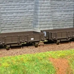 Ree modeles WB 487 Set de 2 wagonnets de Draisine, Tombereau, ep. III Ree Modeles WB-487 - 1