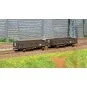 Ree models WB 487 Set of 2 railcar wagons, dump wagon, ep. III WB-487-Ree models WB 487 Set of 2 railcar wagons, dump wagon, ep. III