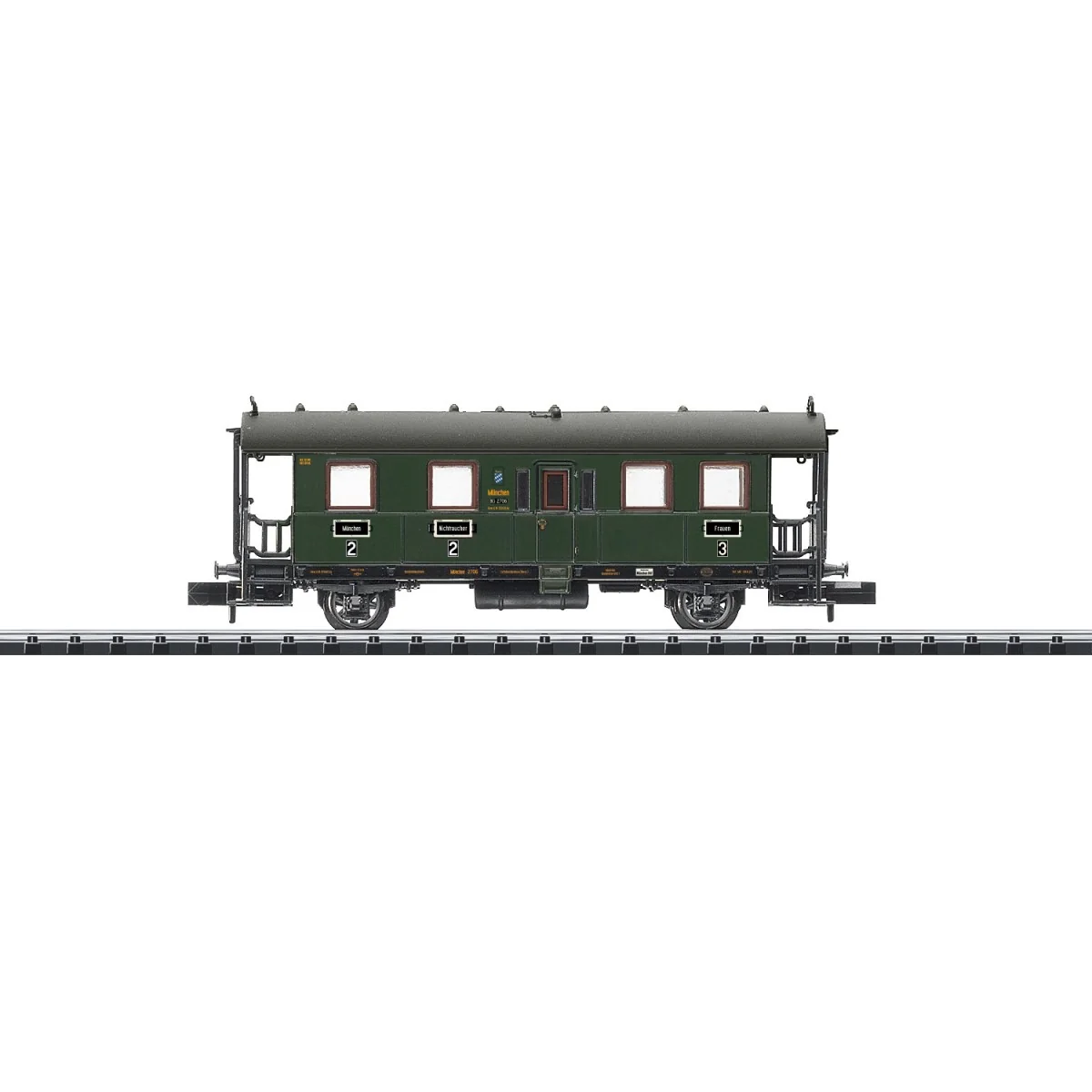 MiniTrix 18962 BCi Passenger Car (Bay 10), DRB, N - 1/160 - Trix_18962