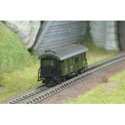 MiniTrix 18962 BCi Passenger Car (Bay 10), DRB, N - 1/160 - Trix_18962