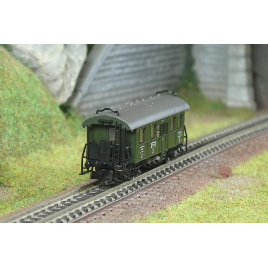 Trix_18962-MiniTrix 18962 BCi Passenger Car (Bay 10), DRB, N - 1/160