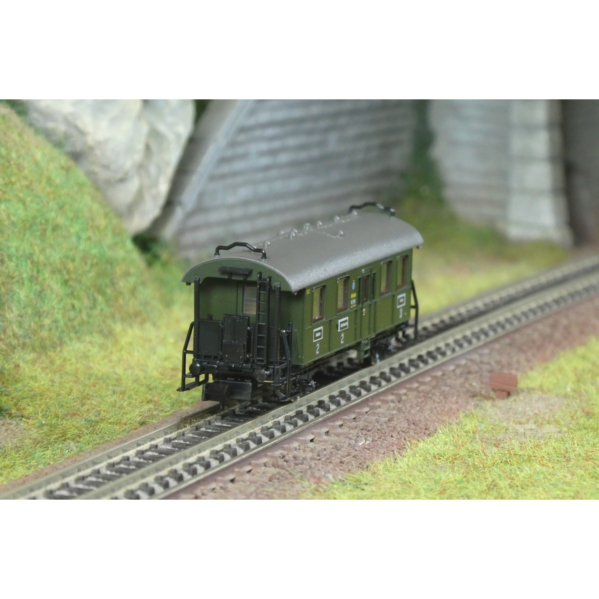 MiniTrix 18962 BCi Passenger Car (Bay 10), DRB, N - 1/160 - Trix_18962