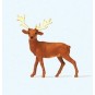 PREISER_29517-copy of Preiser 29528 Animal, Jeune Cerf